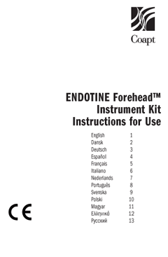 Instrument Kit Instructions for Use